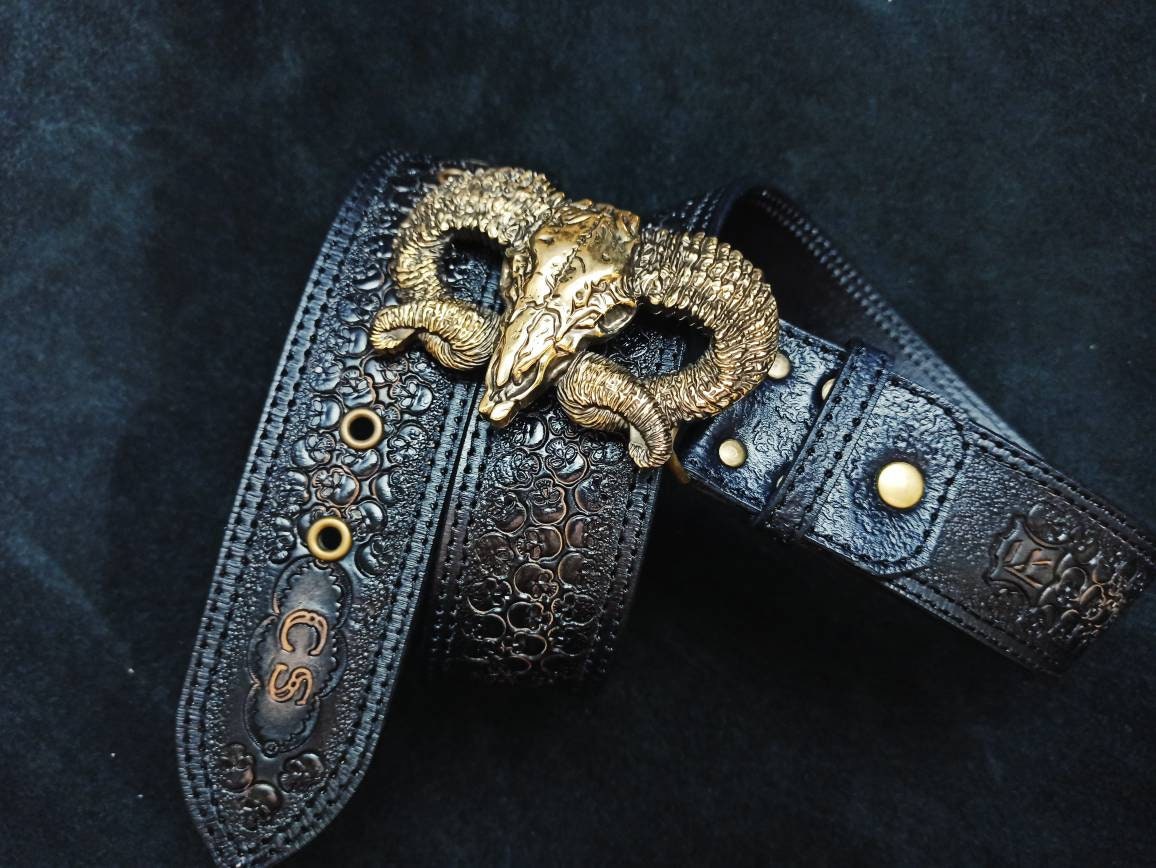 Adrian Belt, Handcrafted Human Leather
